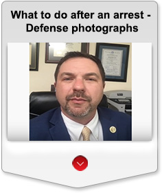 
What to do after an arrest – Defense photographs